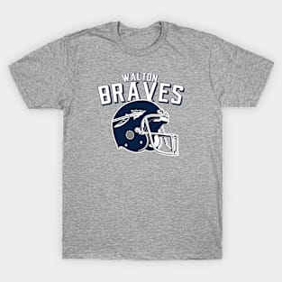 Walton Braves football T-Shirt